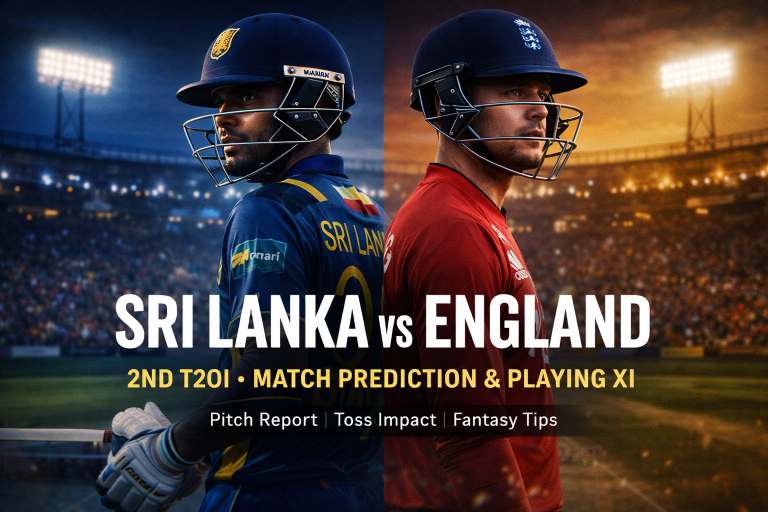Sri Lanka vs England 2nd T20I Preview – Pitch, XI & Prediction